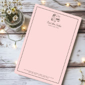 Backgeschäft mit Cake-Logos Post-it Klebezettel