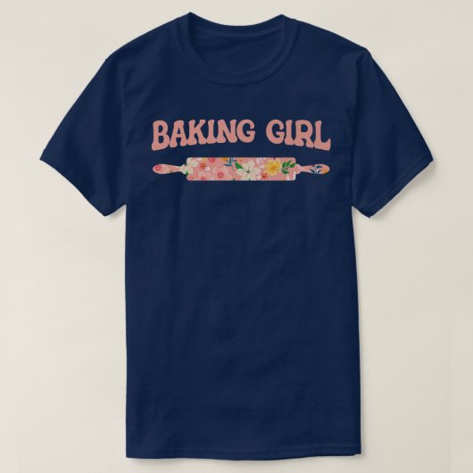 BackGirl - BackMuffins Cookie Cupcakes Baker T-Shirt (Design vorne)