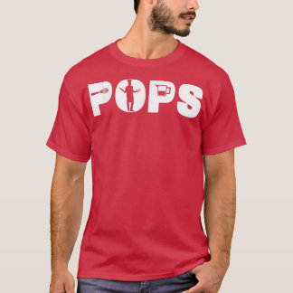 Backgroßvater, Pop Backen wiedergeborenes Geschenk T-Shirt