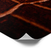 Background-Abstract mit Krokodilledermuster Poster (Ecke)