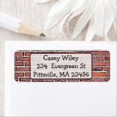 Background-Adressetikett (Insitu)