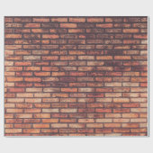 Background, alte Ziegelwand Geschenkpapier (Flach)