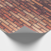 Background, alte Ziegelwand Geschenkpapier (Ecke)