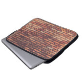 Background, alte Ziegelwand Laptopschutzhülle (Vorne Knopf)