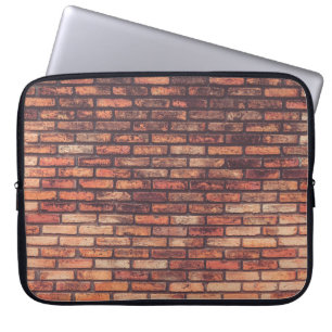Background, alte Ziegelwand Laptopschutzhülle