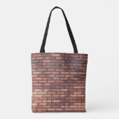 Background, alte Ziegelwand Tasche (Rückseite)