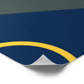 Background backdrop geometric poster (Ecke)