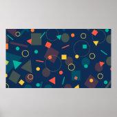 Background backdrop geometric poster (Vorne)