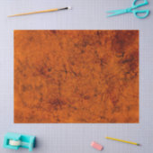 Background "Cracked Burnt Orange Decoupage" Seidenpapier (Basteln)