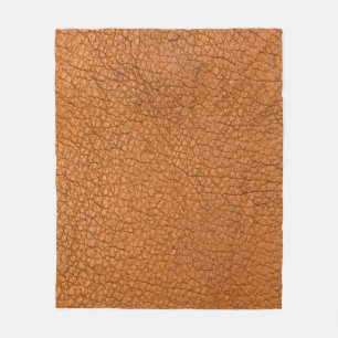 Background leather brown close up fleecedecke