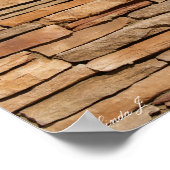 Background-Leinwand oder Poster (Ecke)