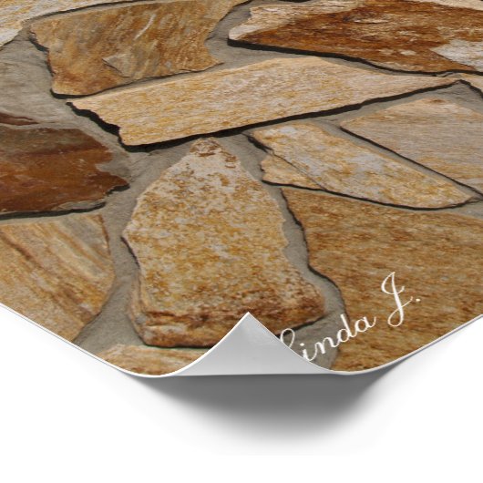 Background-Leinwand oder Poster (Ecke)