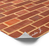 Background Leinwand oder Poster (Ecke)