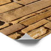 Background-Leinwand oder Poster (Ecke)