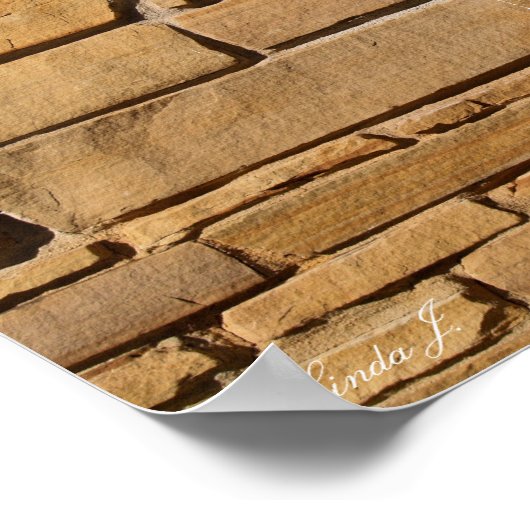 Background-Leinwand oder Poster (Ecke)