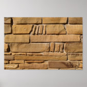 Background-Leinwand oder Poster (Vorne)