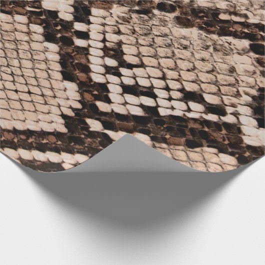 background of snake skin texture geschenkpapier (Ecke)