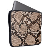 background of snake skin texture laptopschutzhülle (Vorne Rechts)