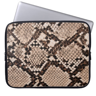 background of snake skin texture laptopschutzhülle