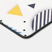 Background of stripes in circles with copy space schreibtischunterlage (Ecke)