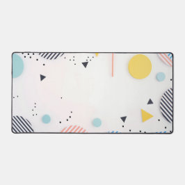 Background of stripes in circles with copy space schreibtischunterlage