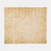 Background old vintage parchment fleecedecke (Vorderseite (Horizontal))