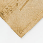 Background old vintage parchment fleecedecke (Ecke)