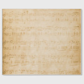 Background old vintage parchment geschenkpapier (Flach)
