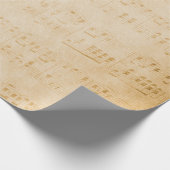 Background old vintage parchment geschenkpapier (Ecke)