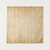 Background old vintage parchment wandteppich (Vorderseite (Horizontal))