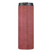 Background red texture abstract thermosbecher (Rückseite)