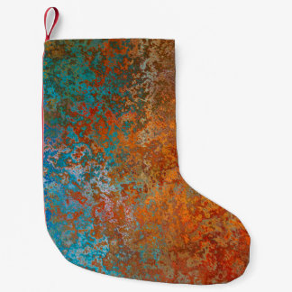 Background texture rust old brown kleiner weihnachtsstrumpf