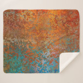 Background texture rust old brown sherpadecke (Vorderseite (Horizontal))