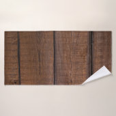 Background tree wood texture badehandtuch (Badehandtuch)