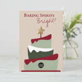 Backgruben helle Bäckerei Spaß Weihnachten (Stehend Vorderseite)