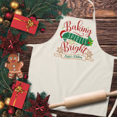 Backgummi Helle Personalisierte Weihnachten Schürze