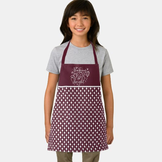 Backgummi Helle Weihnachtsfest Schürze (Insitu)