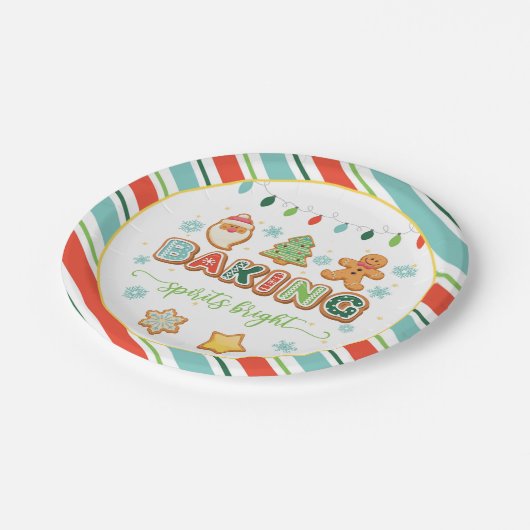 Backgummis - Helle Platte - WH Pappteller (Schrägansicht)