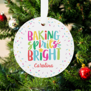 Backgurt Helle, farbenfrohe Sprinklen Weihnachten Ornament