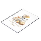 Backhilfsmittel Familie Rezept Notizblock (Linke Seite)