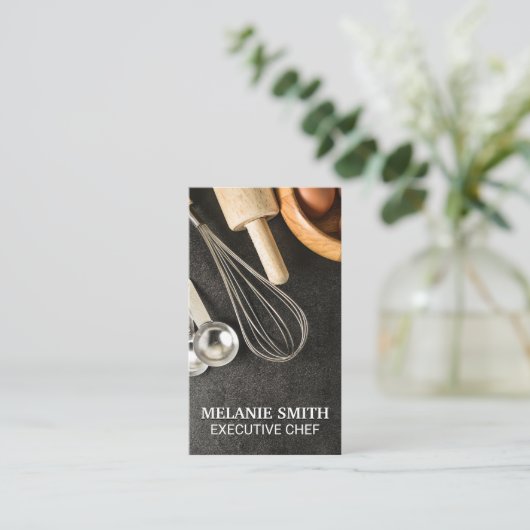 Backhilfsmittel Visitenkarte (Stehend Vorderseite)