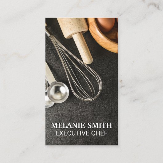 Backhilfsmittel Visitenkarte (Vorderseite)