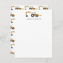 Backhoe Bau Lkw Kinder