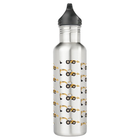 Backhoe-Bautransporter Edelstahlflasche (Rechts)