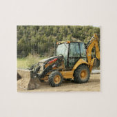 Backhoe Digger Traktor Puzzle (Horizontal)