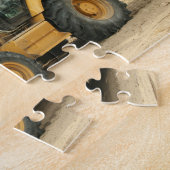 Backhoe Digger Traktor Puzzle (Seite)