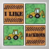 Backhoe Poster (Vorne)