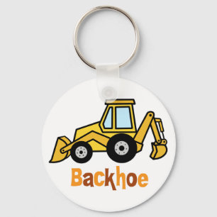 Backhoe Schlüsselanhänger