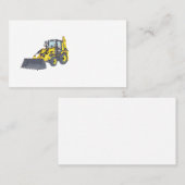 BACKHOE VISITENKARTE (Vorne/Hinten)