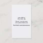 Backhop Visitenkarte (Rückseite)